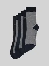 TOM TAILOR Damen Socken im 6er-Pack, blau, Gestreift – Bild 3