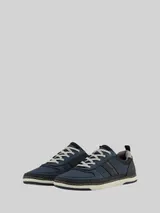 TOM TAILOR Herren Sneaker mit Mesh-Einsatz, blau, Uni – Bild 3