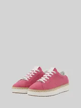 TOM TAILOR Damen Sneaker mit Bast-Detail, rosa, Uni – Bild 3