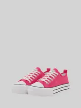 TOM TAILOR Damen Sneaker mit Plateau, rosa, Uni – Bild 3