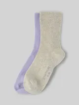 TOM TAILOR Damen Socken im 2er-Pack, grau, Uni – Bild 3