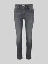 TOM TAILOR DENIM Herren TTPIERS SLIM Jeans, grau, Uni – Bild 1