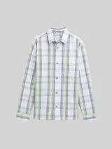 TOM TAILOR Herren Overshirt mit Karomuster, blau, Kariert – Bild 1