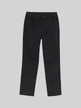 TOM TAILOR Jungen Chino Hose, schwarz, Uni – Bild 1