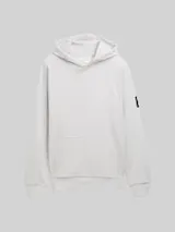 TOM TAILOR DENIM Herren Hoodie Sweatshirt, grau, Uni – Bild 1
