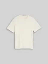 TOM TAILOR Herren Basic T-Shirt aus Baumwolle, braun, Uni – Bild 1