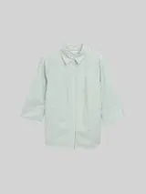 TOM TAILOR Damen Plus Size - Loose Fit Bluse mit Streifenmuster, grün, Gestreift – Bild 1