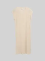 TOM TAILOR Damen Crinkle Kleid, grün, Gemustert – Bild 1