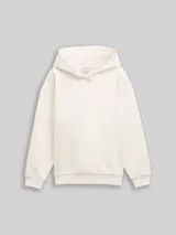 TOM TAILOR Mädchen Oversize Hoodie Sweatshirt mit Rückenprint, braun, Uni – Bild 5