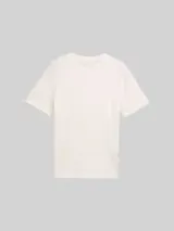 TOM TAILOR DENIM Herren Basic T-Shirt in Unifarben, braun, Uni – Bild 1