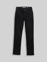 TOM TAILOR Damen TTELVA STRAIGHT High Waist Jeans, schwarz, Uni – Bild 1