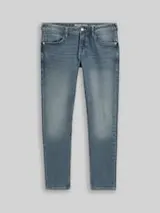 TOM TAILOR DENIM Herren TTPIERS SLIM Jeans, weiß, Uni – Bild 1