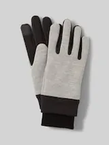 TOM TAILOR Herren Smartphone Handschuhe, grau, Meliert – Bild 1