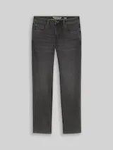TOM TAILOR Herren TTJOSH REGULAR SLIM Jeans, grau, Uni – Bild 1