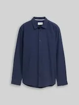TOM TAILOR Herren Regular Fit Hemd mit Karomuster, blau, Kariert – Bild 1