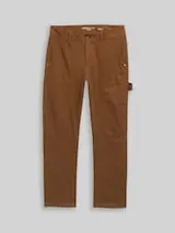 TOM TAILOR DENIM Herren TTLOOSE Hose im Utility-Look, braun, Uni – Bild 1