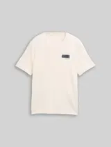TOM TAILOR Herren T-Shirt mit Print, braun, Uni – Bild 7