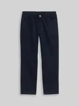 TOM TAILOR Jungen Slim Chino Hose mit Stretch, blau, Uni – Bild 1