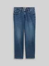 TOM TAILOR Damen Plus Size - Straight Jeans, blau, Uni – Bild 1