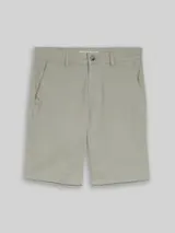 TOM TAILOR Herren TTSLIM Chino Shorts, grün, Uni – Bild 1
