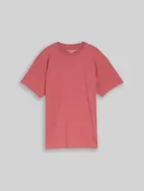 TOM TAILOR Jungen Oversize T-Shirt mit Rückenprint, rot, Uni – Bild 1