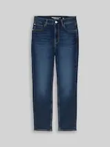 TOM TAILOR DENIM Damen TTLOTTE SLIM Jeans, blau, Uni – Bild 1