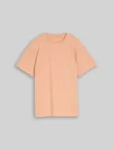 TOM TAILOR Jungen Oversize T-Shirt mit Rückenprint, orange, Uni – Bild 1