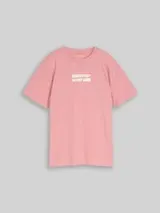 TOM TAILOR Jungen Oversize T-Shirt mit Rückenprint, rosa, Uni – Bild 1