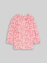 TOM TAILOR Damen Bluse aus Viskose, rosa, Gemustert – Bild 1