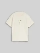 TOM TAILOR Jungen Oversize T-Shirt mit Foto-Print auf der Rückseite, weiß, Uni – Bild 1