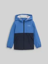 TOM TAILOR Jungen Windbreaker mit Reflektoren, blau, Uni – Bild 1