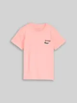 TOM TAILOR Jungen T-Shirt mit Print, rosa, Uni – Bild 1