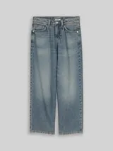 TOM TAILOR Jungen Baggy Jeans, blau, Uni – Bild 1