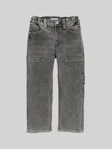 TOM TAILOR Jungen Baggy Jeans, grau, Uni – Bild 1