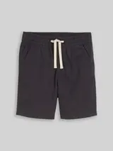 TOM TAILOR Jungen Loose Fit Shorts mit Kordel, grau, Uni – Bild 1