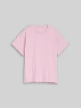 TOM TAILOR Mädchen Oversize T-Shirt mit Rückenprint, rosa, Uni – Bild 1