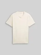 TOM TAILOR Herren T-Shirt mit Logo-Stickerei, braun, Uni – Bild 1