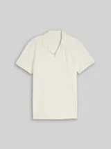 TOM TAILOR Herren Resort Poloshirt aus Piqué, braun, Uni – Bild 1