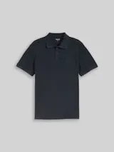 TOM TAILOR Herren Poloshirt im Used-Look, blau, Gestreift – Bild 1