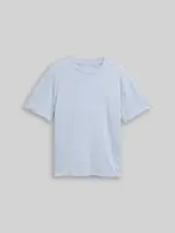 TOM TAILOR DENIM Herren Relaxed Fit T-Shirt mit Palmenprint, blau, Palmenprint – Bild 1