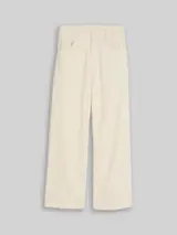 TOM TAILOR Damen TTNELMA CULOTTE Jeans, weiß, Uni – Bild 1