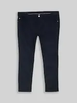 TOM TAILOR Herren Plus Size - Regular Fit Cordhose, blau, Uni – Bild 1