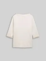 TOM TAILOR Damen Plus Size - Sweatshirt mit Stehkragen, beige, Meliert – Bild 1