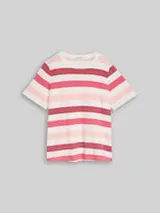 TOM TAILOR Damen Plus Size - T-Shirt aus Baumwolle, rot, Uni – Bild 1