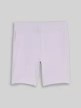 TOM TAILOR Mädchen Basic Radler Shorts aus Jersey, lila, Uni – Bild 1