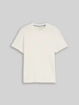 TOM TAILOR Herren T-Shirt aus Baumwolle, braun, Uni – Bild 1