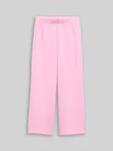 TOM TAILOR Mädchen Wide Leg Scuba Hose, rosa, Uni – Bild 1