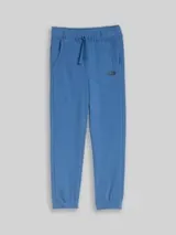 TOM TAILOR Jungen Jogginghose mit Print, blau, Uni – Bild 1