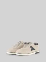 TOM TAILOR Herren Sneaker mit Mesh-Einsätzen, grau, Uni – Bild 1