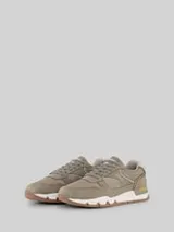 TOM TAILOR Herren Sneaker mit Mesh-Einsatz, braun, Uni – Bild 1